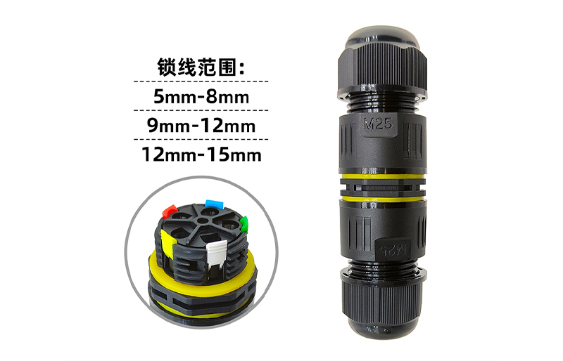 快速香蕉爱视频連接器M25(4芯)
